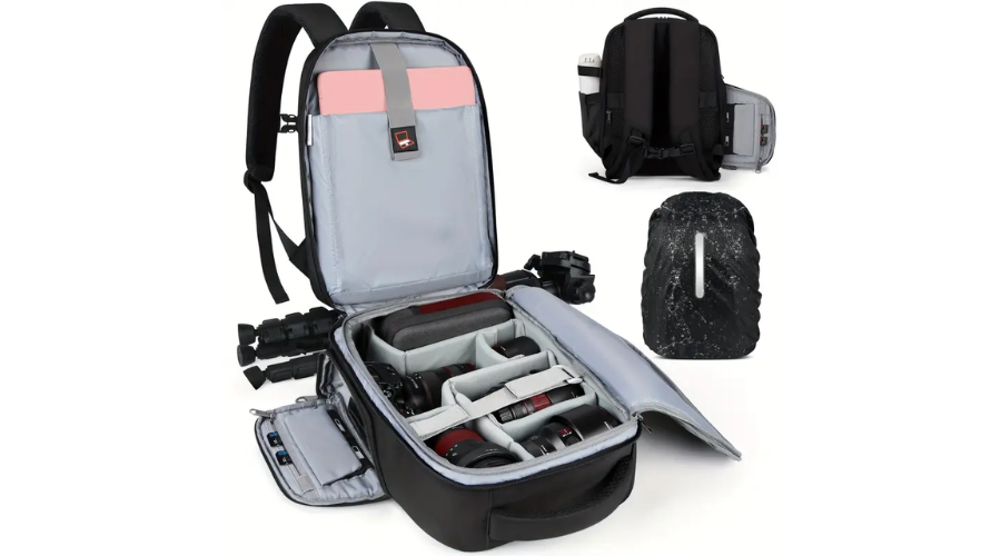 Photographer’s DSLR Camera Bag in Black